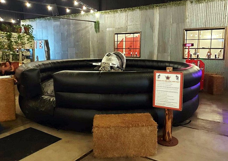 STANDARD MECHANICAL BULL RENTAL SETUP