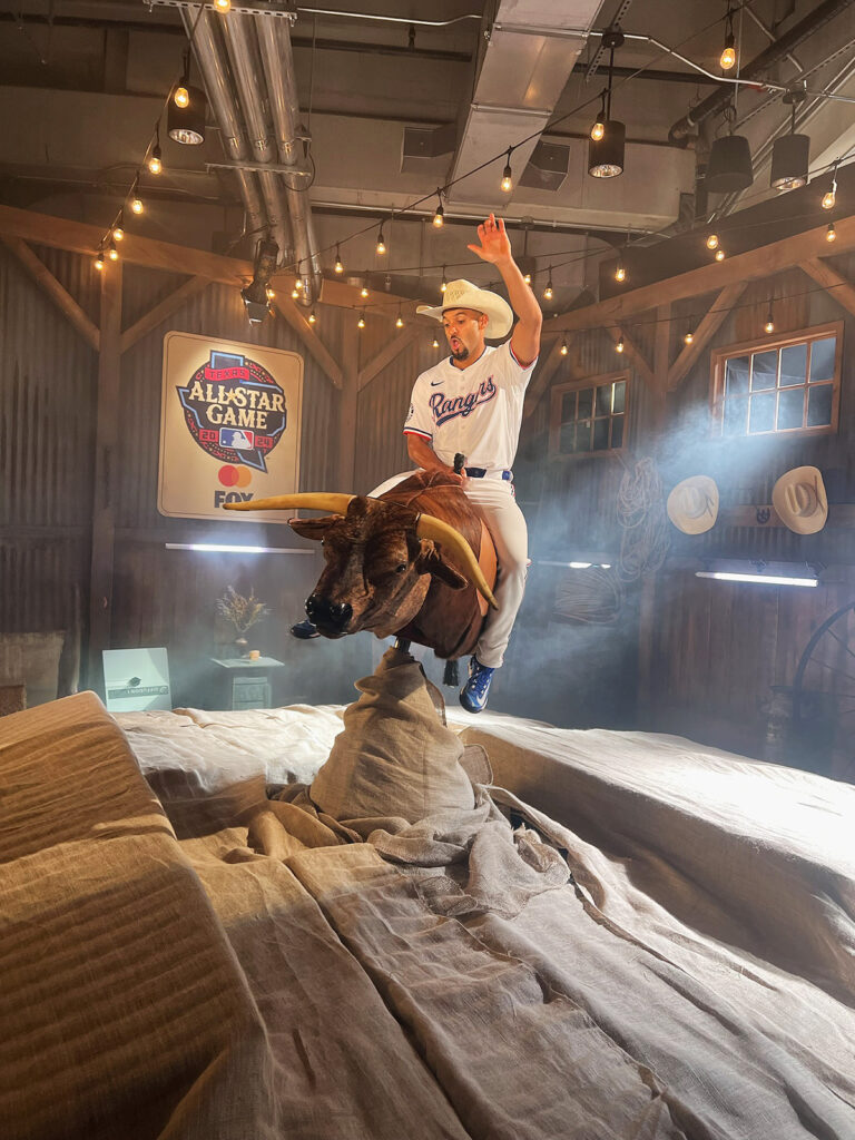 'BOSS' at Texas Ranger's All Star Game